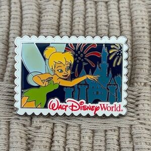 DISNEY 2012 Tinker Bell Walt Disney World Postcard Pin